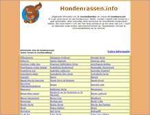 Tablet Screenshot of hondenrassen.info