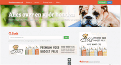 Desktop Screenshot of hondenrassen.nl